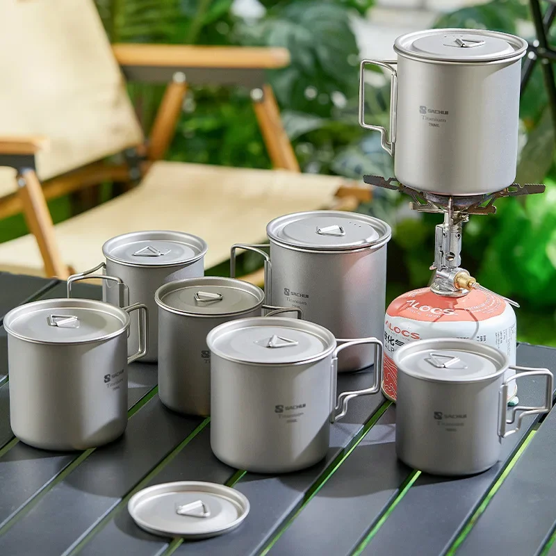 Titanium Pot Camping Water Cup Mug Lightweight Titanium 750ml Pot 350ml Water Cup Mug Camping Spork Outdoor Tableware
Titanium Pot Camping Water Cup Mug Lightweight Titanium 750ml Pot 350ml Water Cup Mug Camping Spork Outdoor Tableware