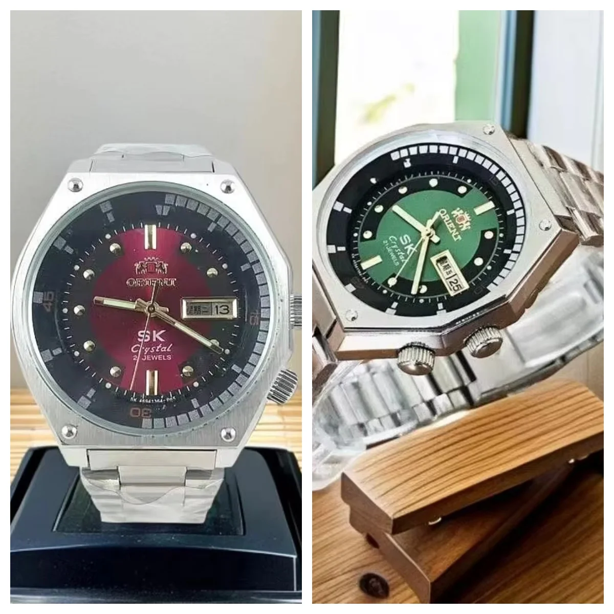 Orient watch Sport Casual Unisex Automatic Mechanical Watch Full Function World Time Steel Strap
Orient watch Sport Casual Unisex Automatic Mechanical Watch Full Function World Time Steel Strap