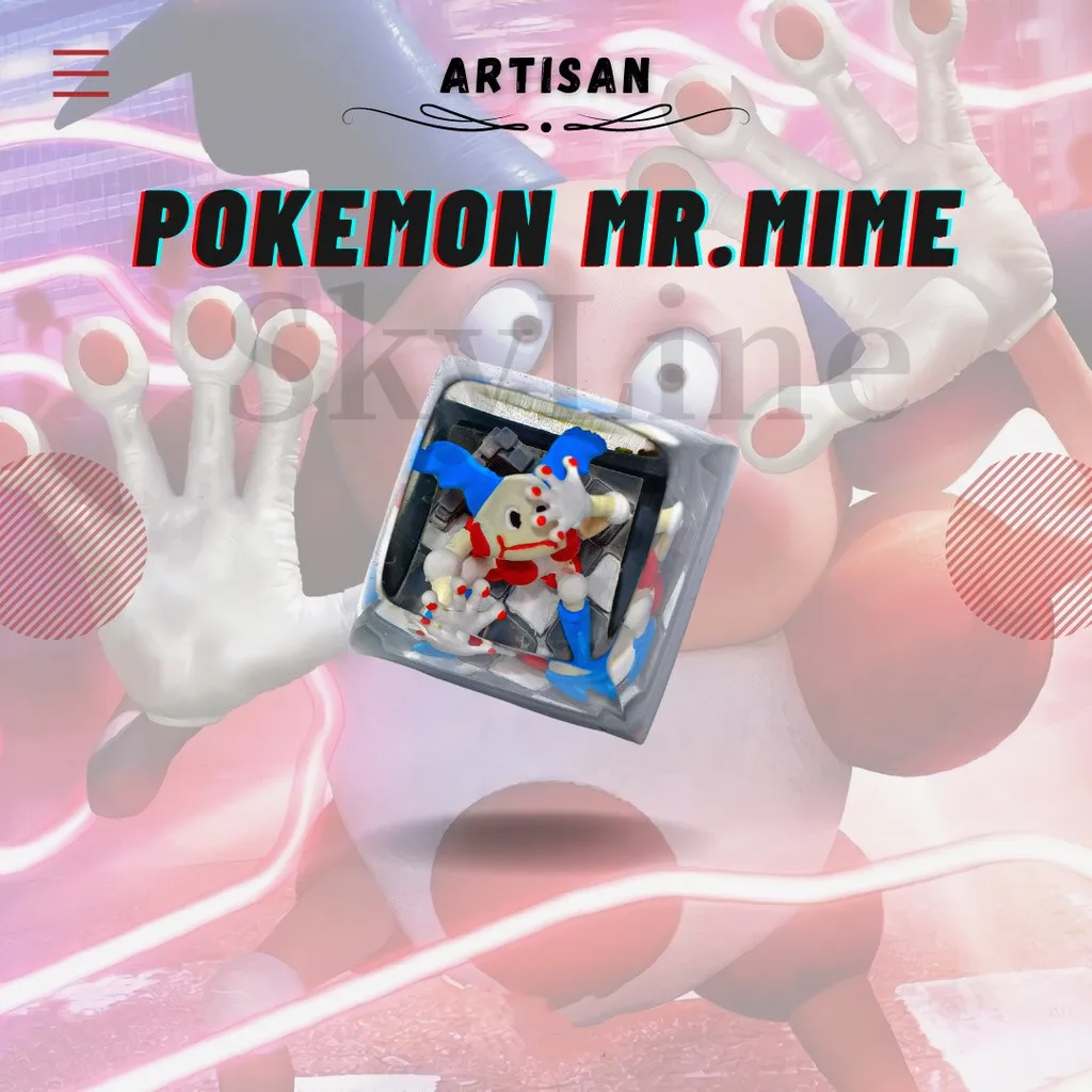 【Handmade】Artisan Keycap - Mr-Mime Artisan For Mechanical Gaming Keyboard Customized Personalized Resin KeyCap By Hand
【Handmade】Artisan Keycap - Mr-Mime Artisan For Mechanical Gaming Keyboard Customized Personalized Resin KeyCap By Hand