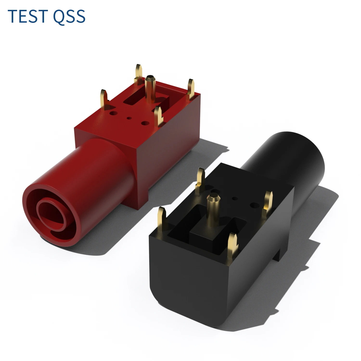 QSS 2PCS Banana Socket Pure Copper Gold Plated 4MM 90 Degree PCB Panel Safety PA Molded Case High Current
QSS 2PCS Banana Socket Pure Copper Gold Plated 4MM 90 Degree PCB Panel Safety PA Molded Case High Current