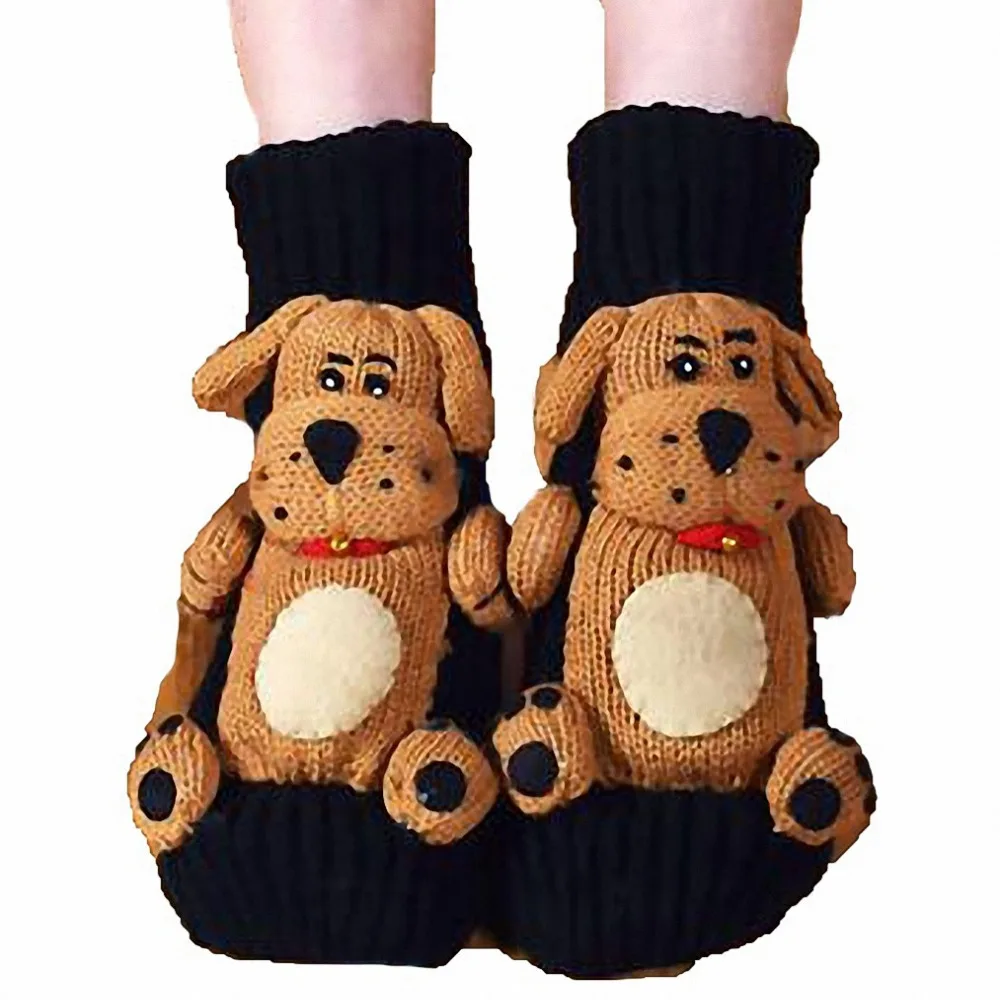 Creativity 3D Knit Animal Socks Hand Crocheted Double Layer Novelty Floor Socks Anti-Sweat Warm Winter Socks for Men & Women
Creativity 3D Knit Animal Socks Hand Crocheted Double Layer Novelty Floor Socks Anti-Sweat Warm Winter Socks for Men & Women