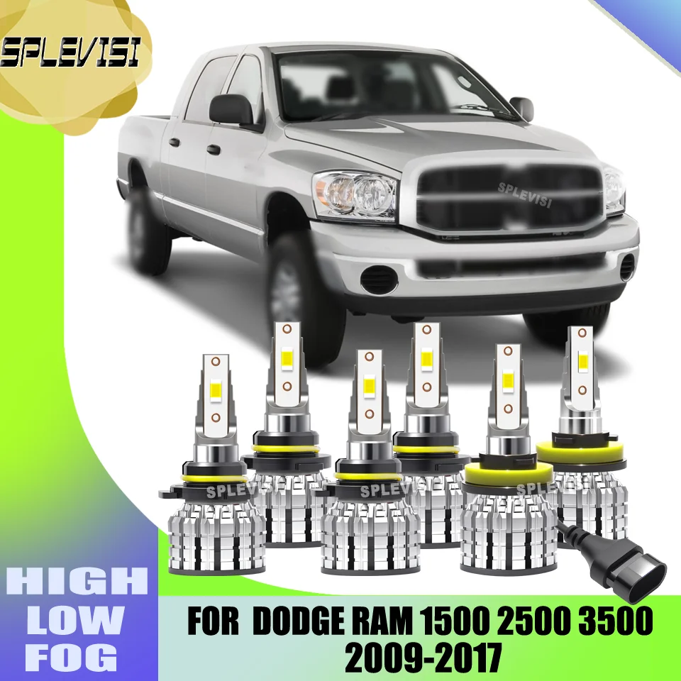 SPLEVISI Автомобильные светодиодные противотуманные фары высокой мощности, гарантия для DODGE RAM 1500 2500 3500 2009 2010 2011 2012 2013 2014 2015-2017 
SPLEVISI Автомобильные светодиодные противотуманные фары высокой мощности, гарантия для DODGE RAM 1500 2500 3500 2009 2010 2011 2012 2013 2014 2015-2017