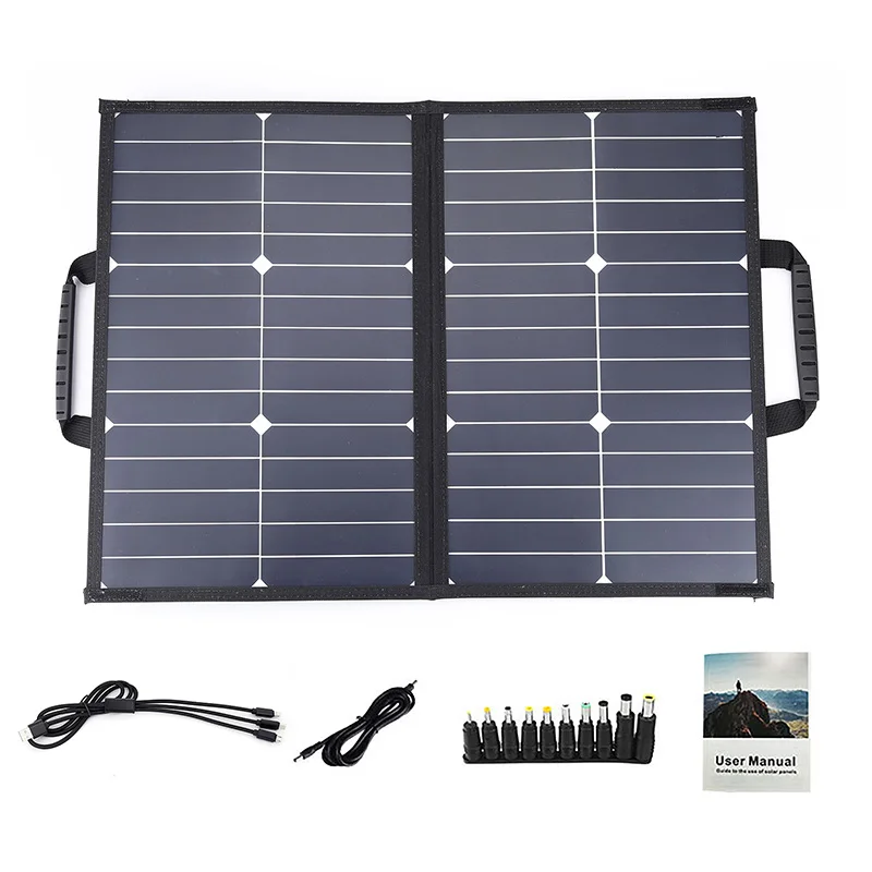Solar Panel Foldable Solar Panel With Bracket Dual Fast Charge +Type-C+DC Interface Indoors And Outdoors Portable Power Charger
Solar Panel Foldable Solar Panel With Bracket Dual Fast Charge +Type-C+DC Interface Indoors And Outdoors Portable Power Charger