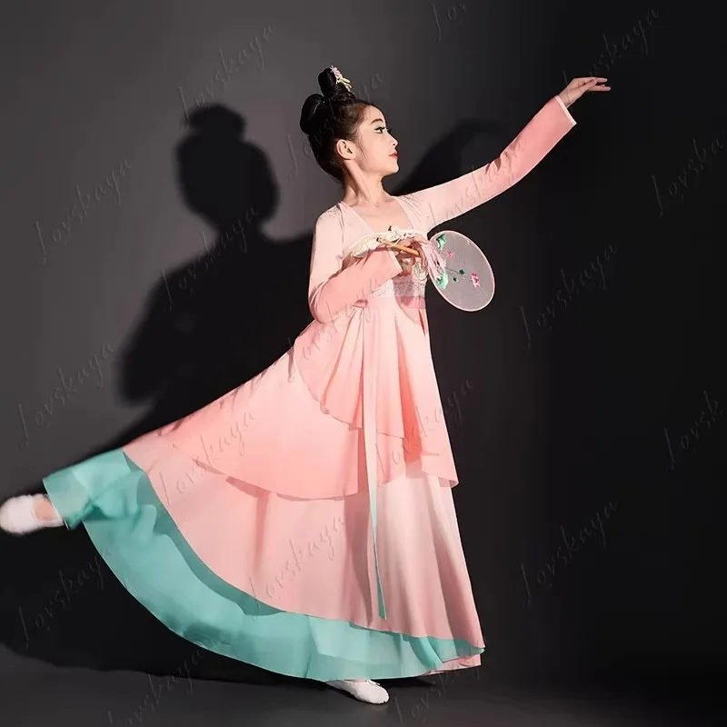 Girls Hanfu Costume Flowy Chinese Style Classical Dance Big Swing Skirt for Women's Traditional Ethnic Fashion
Girls Hanfu Costume Flowy Chinese Style Classical Dance Big Swing Skirt for Women's Traditional Ethnic Fashion