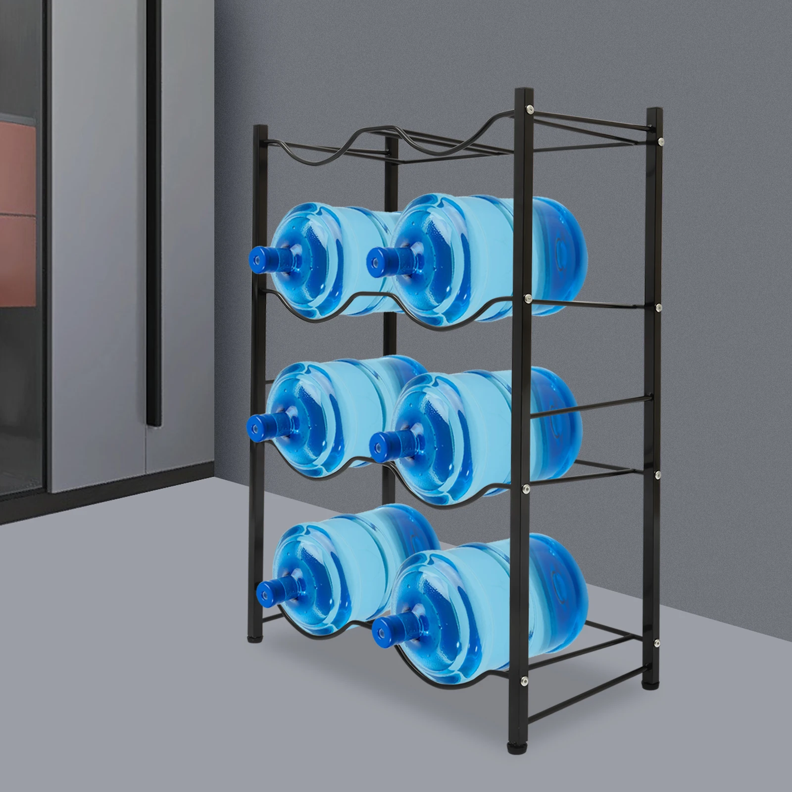 4-Tire Carbon Steel Water Bottles, Maximum Overall Load 200kg, Heavy Duty Water Jug Rack for Livingroom, 42.52*14.17*3.74 in
4-Tire Carbon Steel Water Bottles, Maximum Overall Load 200kg, Heavy Duty Water Jug Rack for Livingroom, 42.52*14.17*3.74 in