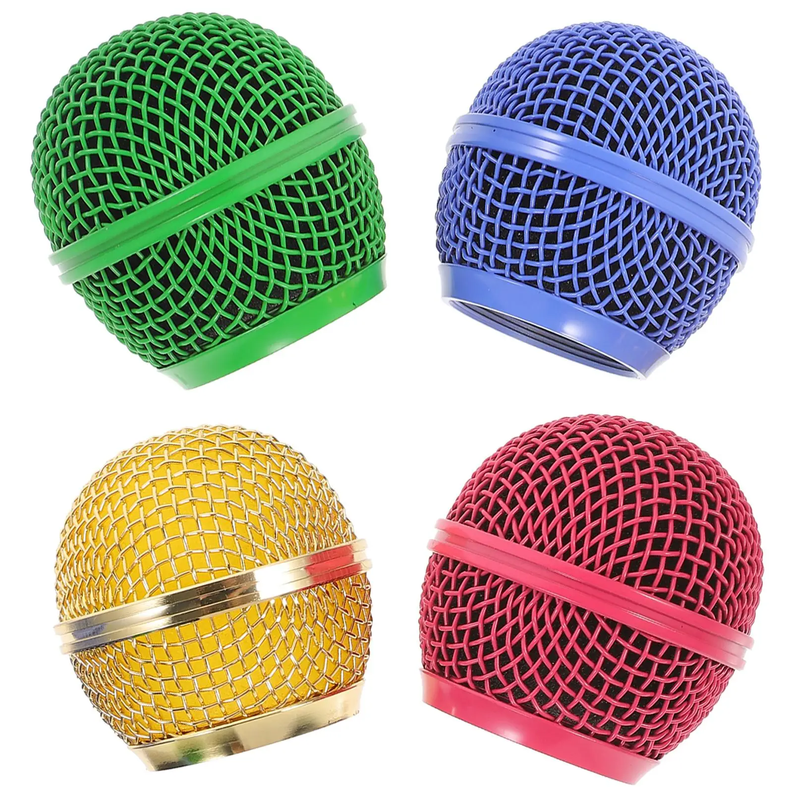4 Pcs Mesh Head Covers Colorful Metal Grille Replacement Metal Grille For Mic Parts for Wired Wireless Accessories
4 Pcs Mesh Head Covers Colorful Metal Grille Replacement Metal Grille For Mic Parts for Wired Wireless Accessories