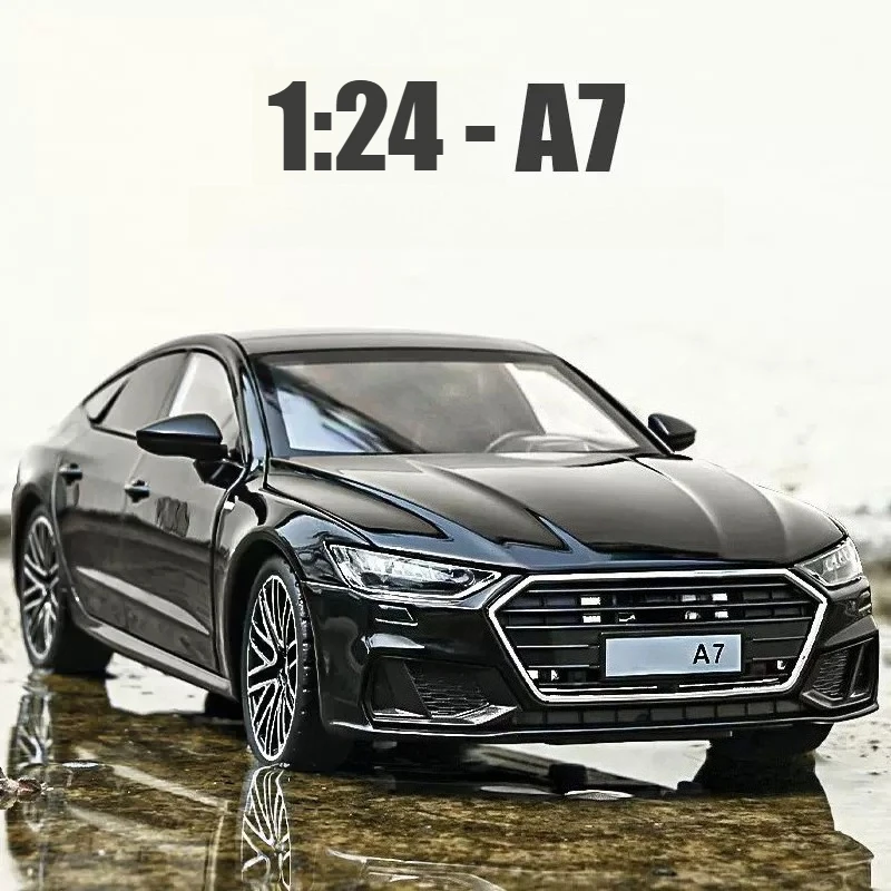 1:24 A7 Sports Car Diecast Miniature Metal Car Simulation Sound & Light Toy Car For Boys Gift
1:24 A7 Sports Car Diecast Miniature Metal Car Simulation Sound & Light Toy Car For Boys Gift