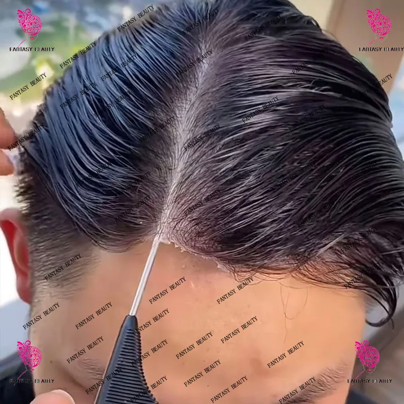 Natural Hairline 0.02mm Ultra Thin Skin Invisible Brown Mens Toupee 80% Density Grey Male Human Hair Capillary Prosthesis System
Natural Hairline 0.02mm Ultra Thin Skin Invisible Brown Mens Toupee 80% Density Grey Male Human Hair Capillary Prosthesis System