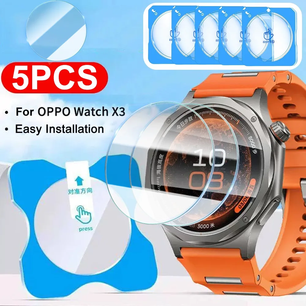 1/3/5Pack Premium Screen Protector for OPPO Watch X3 HD Clear Anti-Scratch Tempered Glass with Auto-alignment Easy Install Kit
1/3/5Pack Premium Screen Protector for OPPO Watch X3 HD Clear Anti-Scratch Tempered Glass with Auto-alignment Easy Install Kit