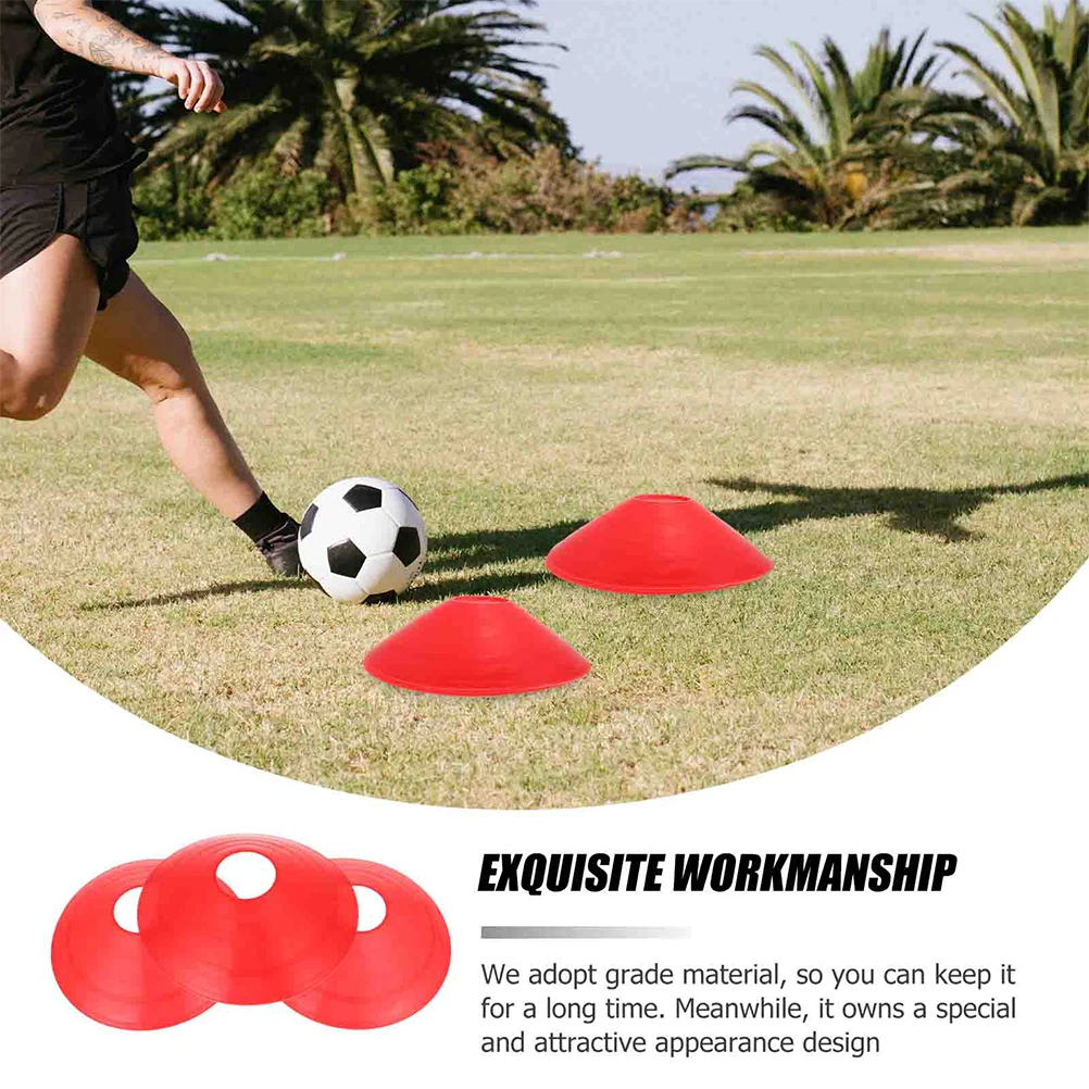14pcs Football Training Cones Red Discs Lightweight Durable PE Material Soccer Agility Drills Outdoor Activities Team Sports
14pcs Football Training Cones Red Discs Lightweight Durable PE Material Soccer Agility Drills Outdoor Activities Team Sports