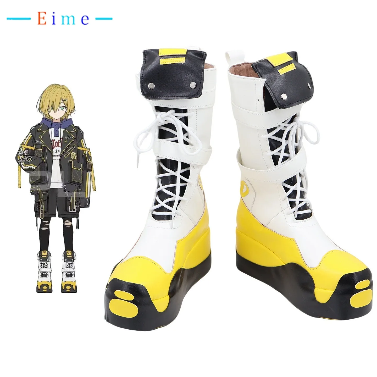 Обувь для косплея Vtuber Uzuki Ko, аксессуары для аниме, реквизит для косплея, обувь из искусственной кожи, карнавальные ботинки на Хэллоуин, изготовленные на заказ
Обувь для косплея Vtuber Uzuki Ko, аксессуары для аниме, реквизит для косплея, обувь из искусственной кожи, карнавальные ботинки на Хэллоуин, изготовленные на заказ