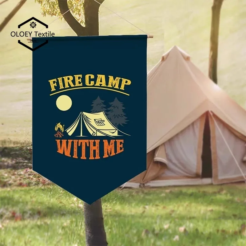 Custom Camping Pennant Flags & Shield Banners - Personalized Outdoor Decor for Picnic Parties, Canopy Tarp & Camping Atmosphere
Custom Camping Pennant Flags & Shield Banners - Personalized Outdoor Decor for Picnic Parties, Canopy Tarp & Camping Atmosphere