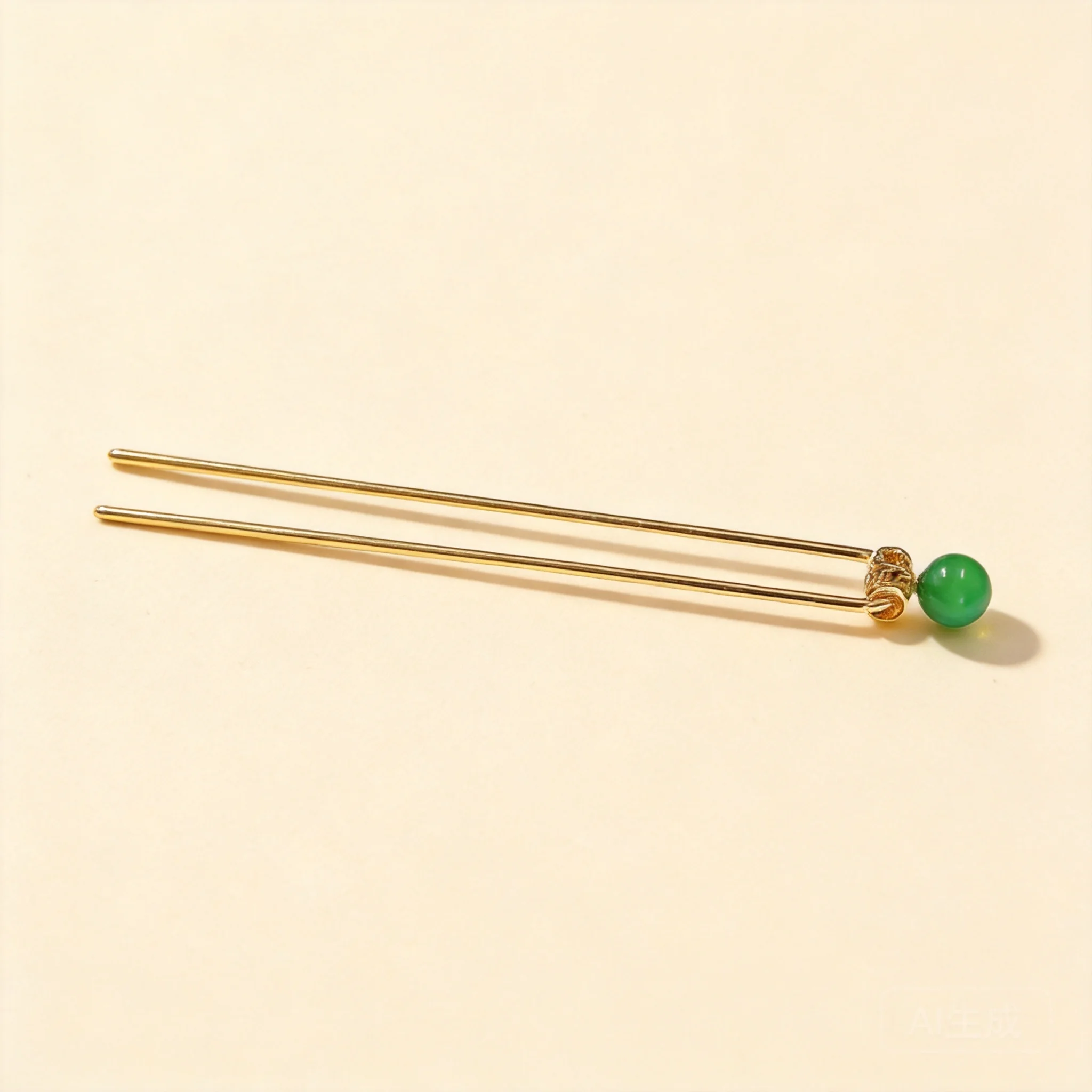 Chinese Style Auspicious Green Agate 14k Gold U Shaped Hair Stick Minimalist Vintage Hairpin For Women Hanfu Cheongsam Party Dai
Chinese Style Auspicious Green Agate 14k Gold U Shaped Hair Stick Minimalist Vintage Hairpin For Women Hanfu Cheongsam Party Dai