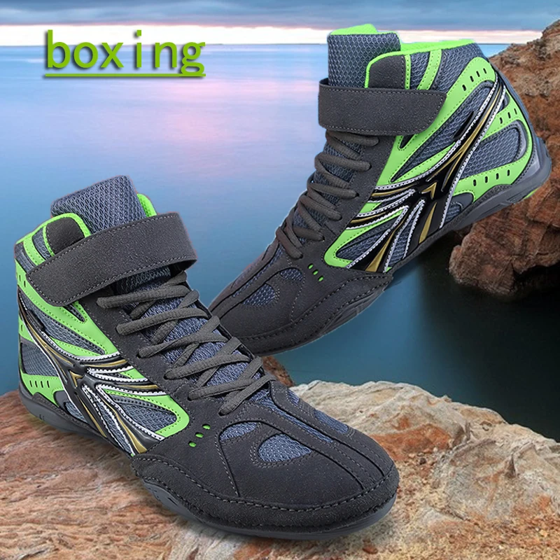 Men's High-End Professional Boxing Shoes for All Seasons Wrestling Gymnastics Fitness Training Martial Arts Combat Boots
Men's High-End Professional Boxing Shoes for All Seasons Wrestling Gymnastics Fitness Training Martial Arts Combat Boots
