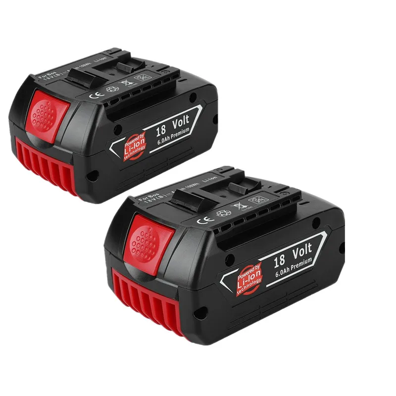 18V 6000mah Rechargeable Battery For Bosch 18V Battery Backup 6.0A Portable Replacement For Bosch BAT609 Indicator light
18V 6000mah Rechargeable Battery For Bosch 18V Battery Backup 6.0A Portable Replacement For Bosch BAT609 Indicator light