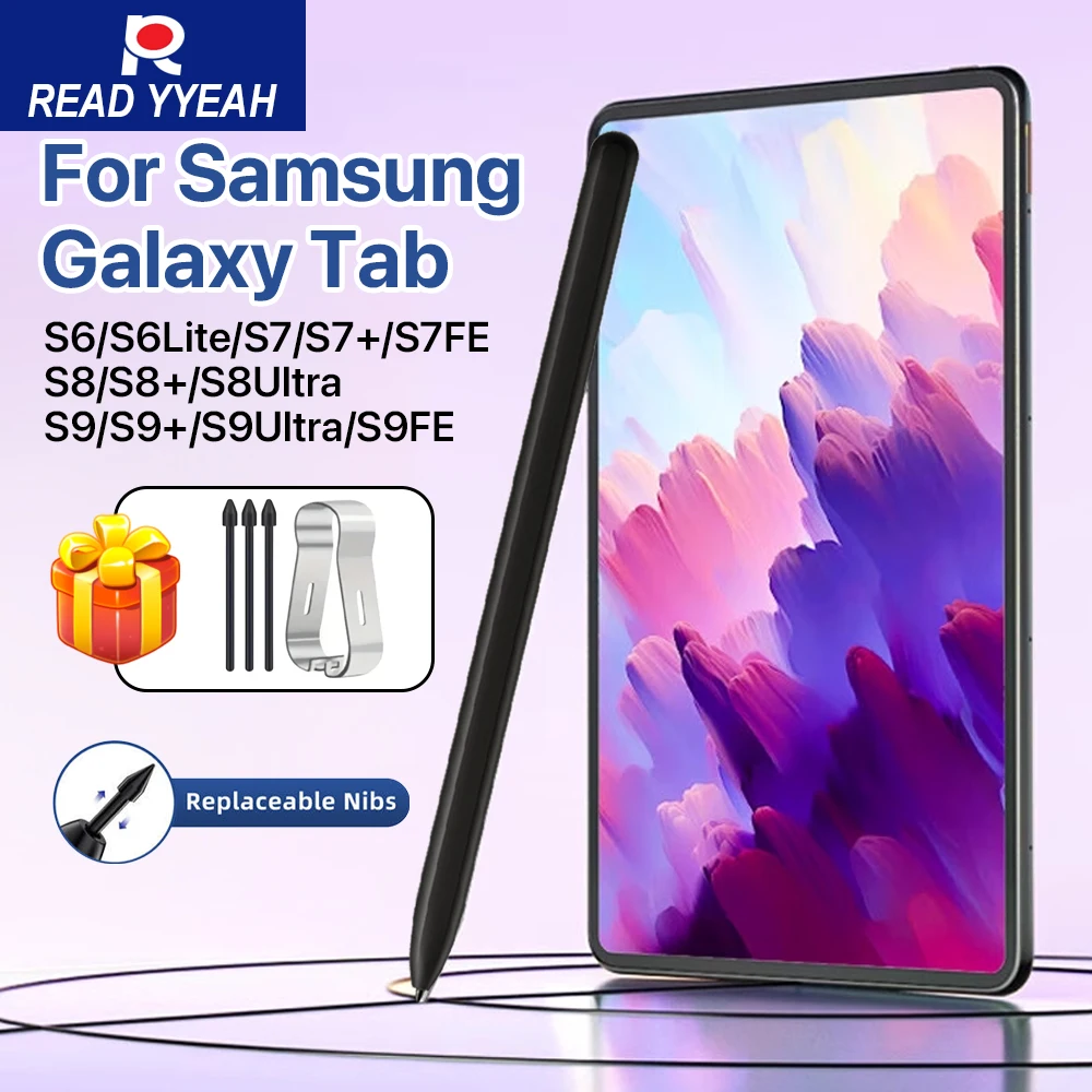 READYYEAH2025th S Pen, подходит для планшетов Samsung Galaxy Tab S8, S9, S9FE, S7 FE, S6 Lite, S7+, S8+, S10, со встроенным ластиком
READYYEAH2025th S Pen, подходит для планшетов Samsung Galaxy Tab S8, S9, S9FE, S7 FE, S6 Lite, S7+, S8+, S10, со встроенным ластиком