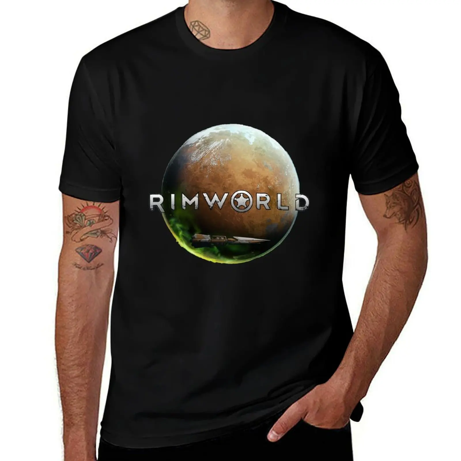 Planet Rimworld T-Shirt t shirts for man graphic funny anime tshirt cotton t shirts man 100% T-Shirt
Planet Rimworld T-Shirt t shirts for man graphic funny anime tshirt cotton t shirts man 100% T-Shirt