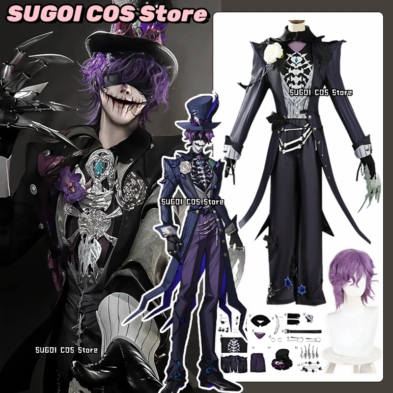 Game Identity ⅤJack Cosplay the Ripper Artist Costume Gothic Medieval Uniform Anime RipperUgu Role-playing Wig Shoe Prop Suits
Game Identity ⅤJack Cosplay the Ripper Artist Costume Gothic Medieval Uniform Anime RipperUgu Role-playing Wig Shoe Prop Suits