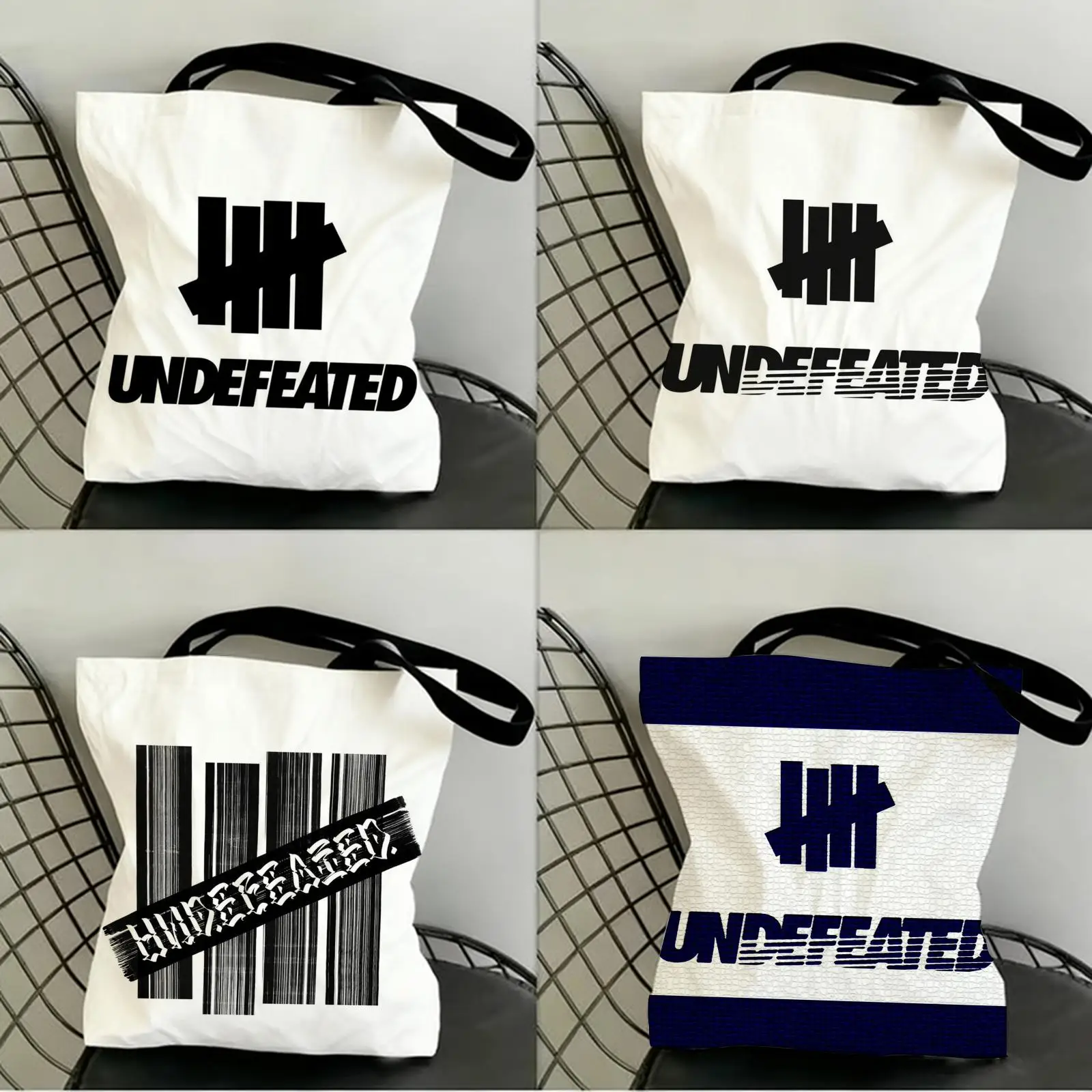 U-Undefeated Trend Storage Bags Canvas Double-Sided Print Fashion Shoulder Tote Shopping Bag Gift Eco Handbags
U-Undefeated Trend Storage Bags Canvas Double-Sided Print Fashion Shoulder Tote Shopping Bag Gift Eco Handbags