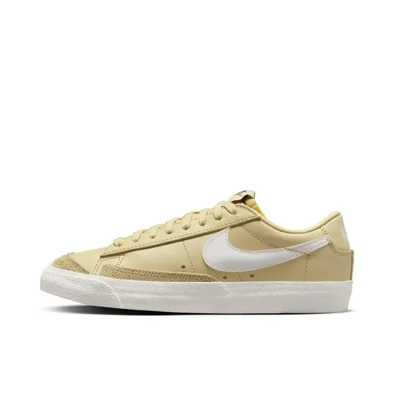 Nike Blazer Men's and Women's Daily Sports Casual Wear Resistant Anti-slip Classic Retro High Top Shoes in Yellow Color
Nike Blazer Men's and Women's Daily Sports Casual Wear Resistant Anti-slip Classic Retro High Top Shoes in Yellow Color