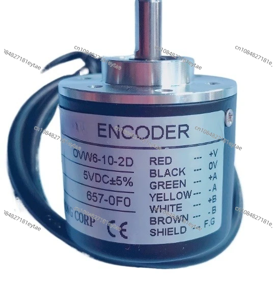 5V long line drives TTL differential output incremental rotary encoder OVW2 series 1000 pulse 1024 line
5V long line drives TTL differential output incremental rotary encoder OVW2 series 1000 pulse 1024 line