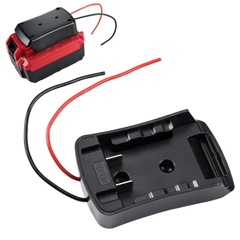 Battery Adapter Converter for Black&Decker 18V 20V Li-ion Battery LB20 DIY Power Wheels Adapter Power Connector with 14AWG Wires
Battery Adapter Converter for Black&Decker 18V 20V Li-ion Battery LB20 DIY Power Wheels Adapter Power Connector with 14AWG Wires