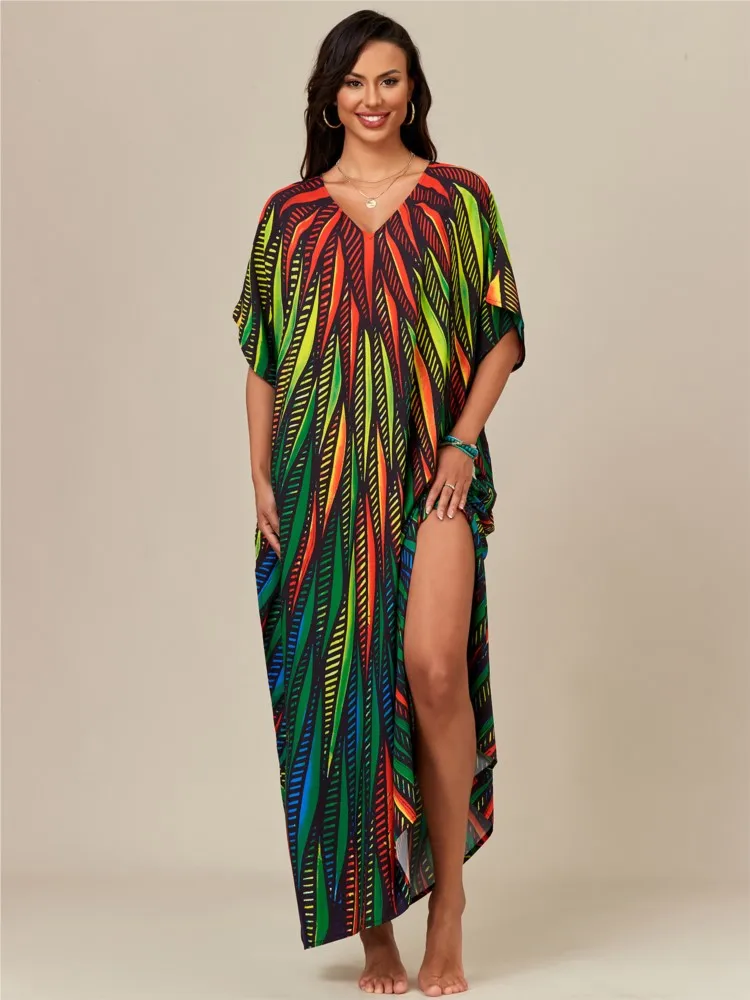 Summer Cover Ups Women Dress Swimsuit Short Sleeve Robes Bathing Suit 2026 New Beach Holiday Flower Print Maxi Dresses Cover-Up
Summer Cover Ups Women Dress Swimsuit Short Sleeve Robes Bathing Suit 2026 New Beach Holiday Flower Print Maxi Dresses Cover-Up