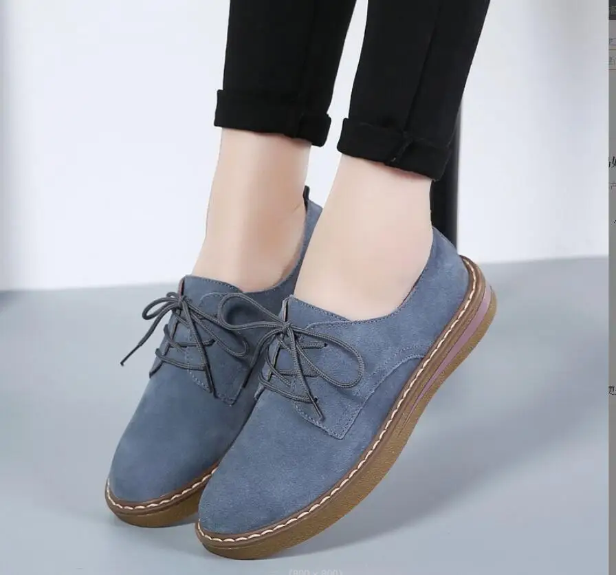 Fashion Lace-Up Spring Women Flats Shoes Platform Sneakers Slip On Flats Leather Suede Ladies comfort Casual Autumn Mom's Shoes
Fashion Lace-Up Spring Women Flats Shoes Platform Sneakers Slip On Flats Leather Suede Ladies comfort Casual Autumn Mom's Shoes