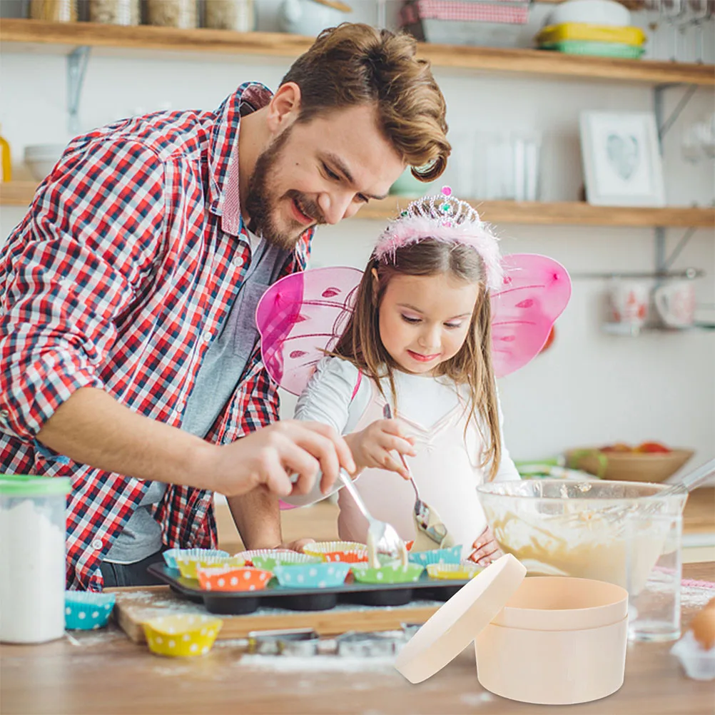 2pcs Box Round Food Container For Baking Dessert Packaging Portable Cake Carrier Practical Cheese Cake Case Kitchen Bar Supplies
2pcs Box Round Food Container For Baking Dessert Packaging Portable Cake Carrier Practical Cheese Cake Case Kitchen Bar Supplies