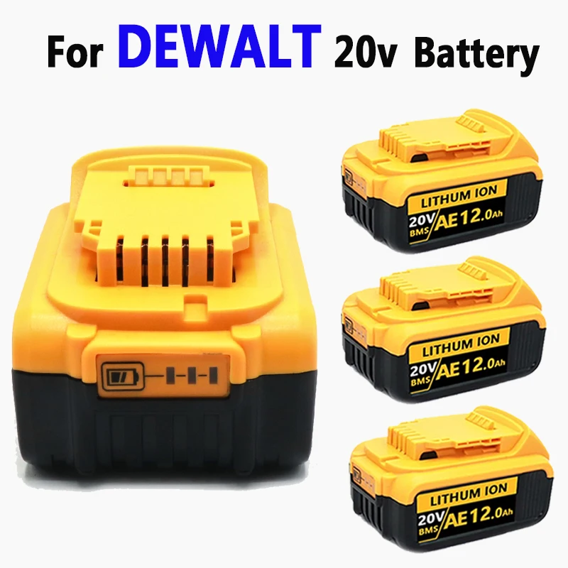 100% Original DCB200 20V 6.0Ah 8.0Ah 12.0Ah Lithium Replacement Battery For Dewalt 18V DCB200 DCB182 DCB180 DCB181 DCB182 DCB206
100% Original DCB200 20V 6.0Ah 8.0Ah 12.0Ah Lithium Replacement Battery For Dewalt 18V DCB200 DCB182 DCB180 DCB181 DCB182 DCB206