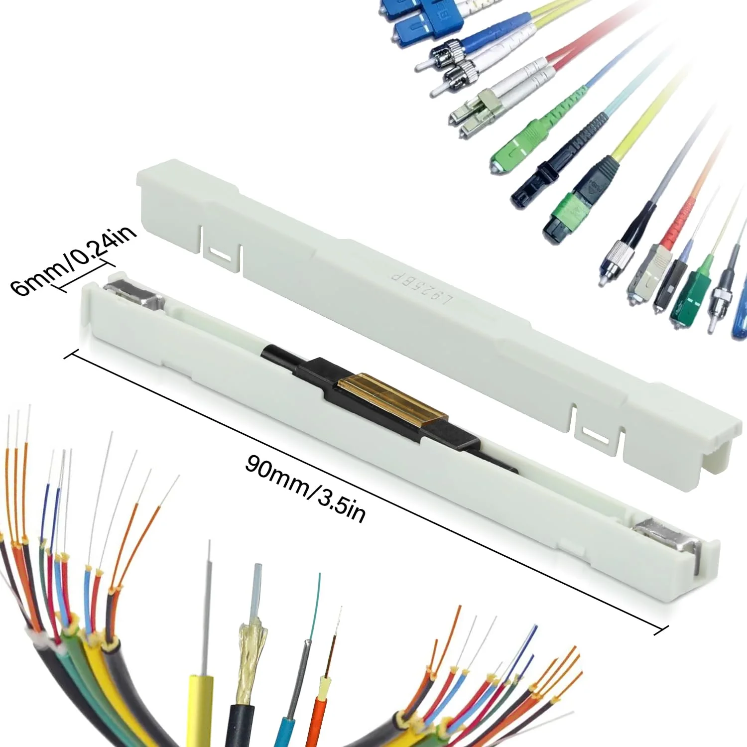 FTTH Drop Cable L925BP Fiber Optic Mechanical Splicer fast connector Cold splice Fiber Optic Mechanical Splice quick connectors
FTTH Drop Cable L925BP Fiber Optic Mechanical Splicer fast connector Cold splice Fiber Optic Mechanical Splice quick connectors