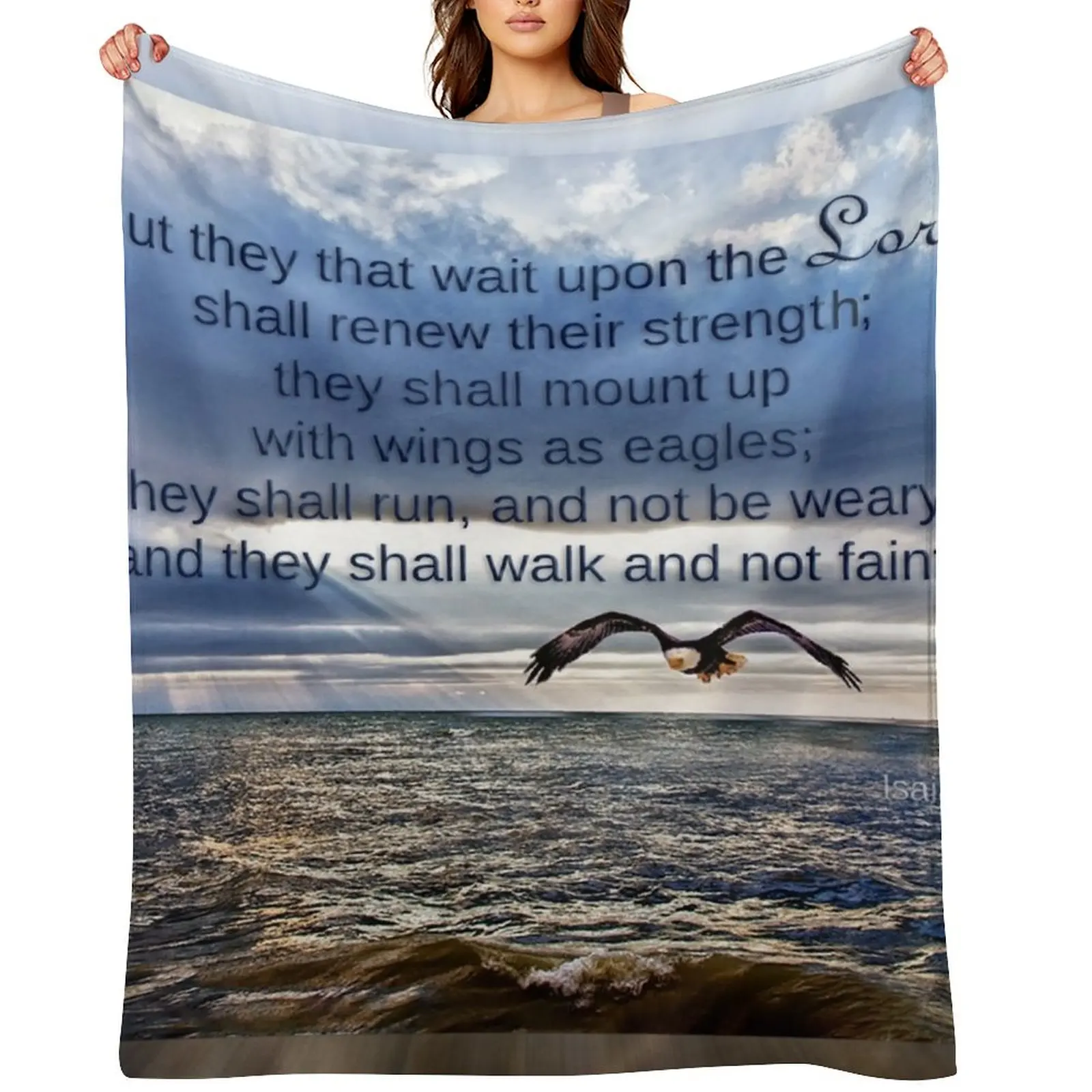 They That Wait Upon the Lord Throw Blanket Heavy Thins Hairys Retros Blankets
They That Wait Upon the Lord Throw Blanket Heavy Thins Hairys Retros Blankets