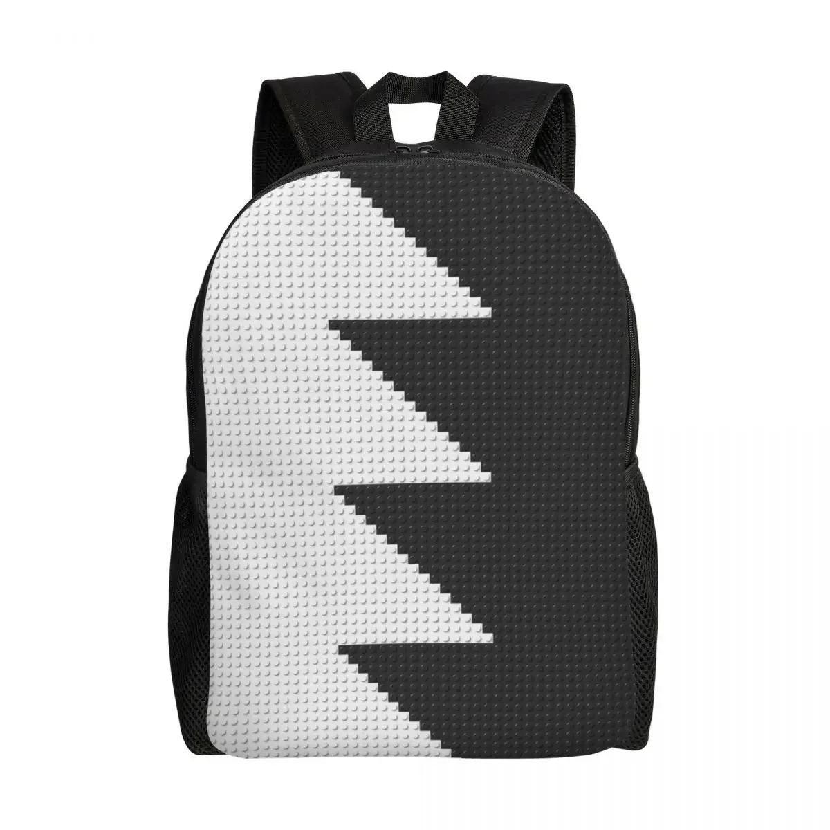 Custom Grey And White Plastic Toy Block Abstract Pattern Backpack for Women Men Waterproof School College Bag Printing Bookbag
Custom Grey And White Plastic Toy Block Abstract Pattern Backpack for Women Men Waterproof School College Bag Printing Bookbag