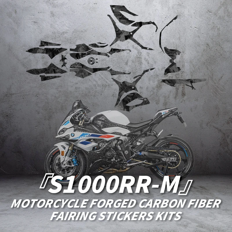 Use For BMW S1000RR M 2023 Years Motorcycle Accessories Forged Carbon Fiber Fairing Protection Stickers Kits For Bike Paint Area
Use For BMW S1000RR M 2023 Years Motorcycle Accessories Forged Carbon Fiber Fairing Protection Stickers Kits For Bike Paint Area
