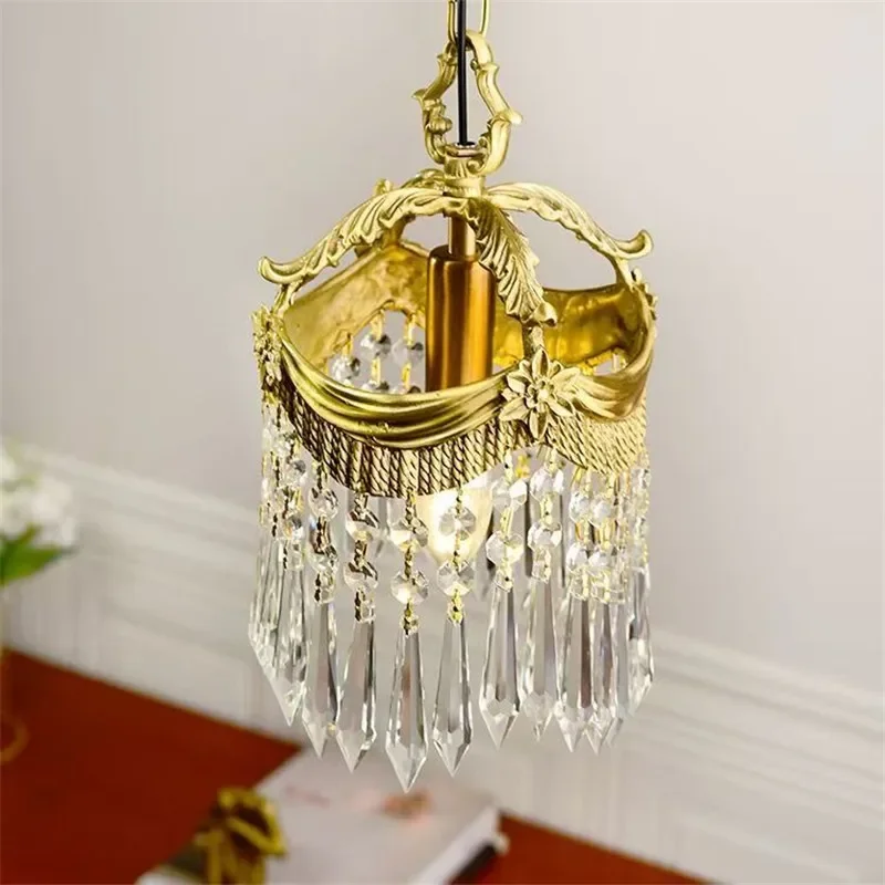 DORIAN French Brass Pendant Lamp American Crystal Restaurant Bedroom Cloakroom Entrance Villa Hotel Cafe Corridor Chandelier
DORIAN French Brass Pendant Lamp American Crystal Restaurant Bedroom Cloakroom Entrance Villa Hotel Cafe Corridor Chandelier