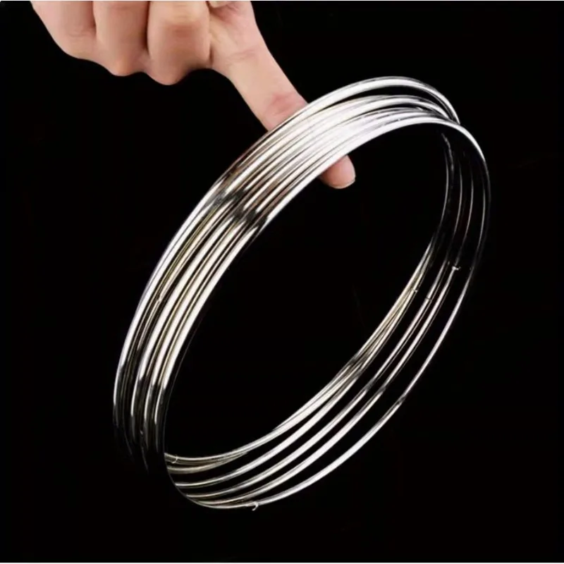 Three Stainless Steel Magic Rings Magical Rings That Can Be Freely Entered and Exited Gimmicks Stage Magic Props Magic Tricks
Three Stainless Steel Magic Rings Magical Rings That Can Be Freely Entered and Exited Gimmicks Stage Magic Props Magic Tricks