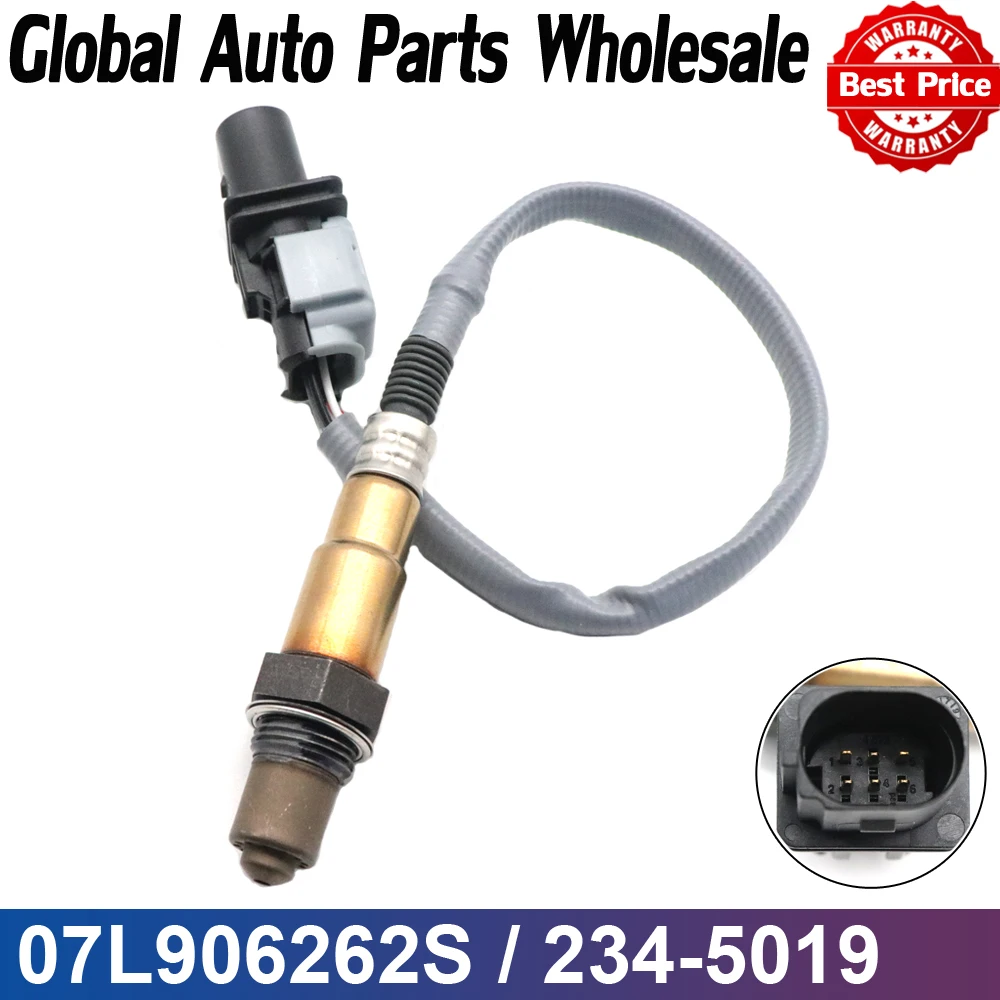 Car 07L906262S Air Fuel Ratio Lambda O2 Oxygen Sensor For AUDI A4 A5 A6 A8 5.2L Q5 1.8 2.0 TFSI Q7 3.6L Quattro 0258017153
Car 07L906262S Air Fuel Ratio Lambda O2 Oxygen Sensor For AUDI A4 A5 A6 A8 5.2L Q5 1.8 2.0 TFSI Q7 3.6L Quattro 0258017153