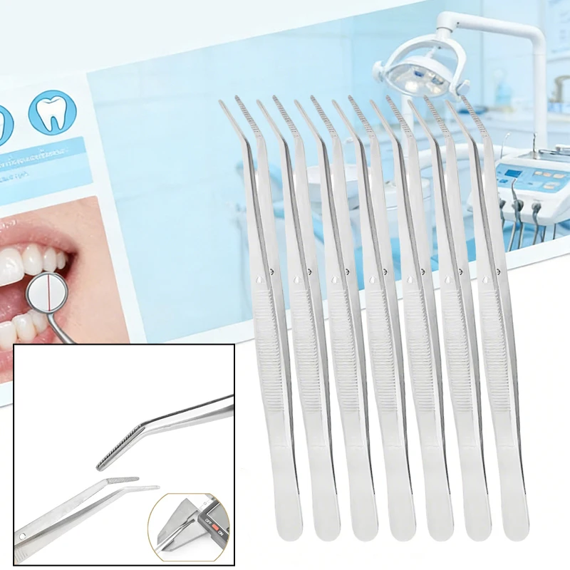Professional Dental Tweezers 10-20PCS Stainless Steel Clip Nippers Medical Surgical Nail Art Instruments Set
Professional Dental Tweezers 10-20PCS Stainless Steel Clip Nippers Medical Surgical Nail Art Instruments Set