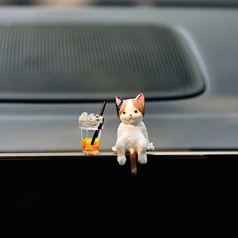 Cute Car Interior Decoration Ornaments Drink Soda Mini Cat Auto Dashboard Rearview Mirror Decoration Gadgets For Car Accessories
Cute Car Interior Decoration Ornaments Drink Soda Mini Cat Auto Dashboard Rearview Mirror Decoration Gadgets For Car Accessories