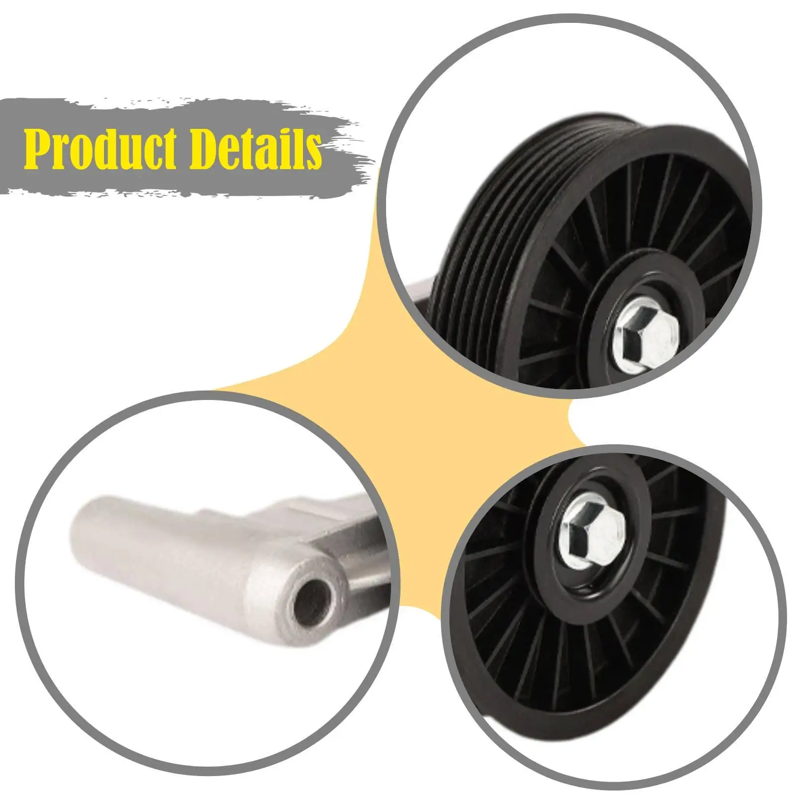 Compressor Pulley Reliable Car Air Conditioning Spare Part Easy Installation Accessory for Chevrolet Blazer C1500 Model 34152
Compressor Pulley Reliable Car Air Conditioning Spare Part Easy Installation Accessory for Chevrolet Blazer C1500 Model 34152