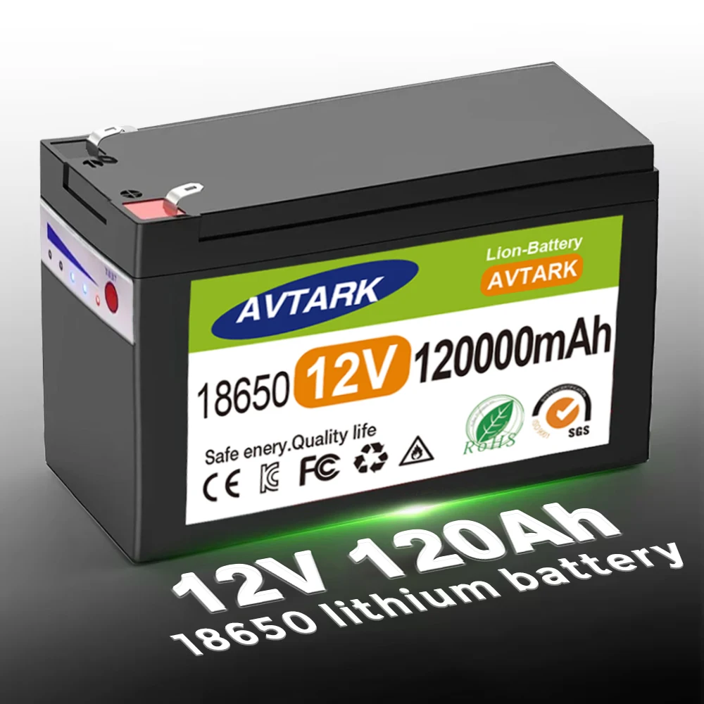 12V 120Ah Lithium Rechargeable LiFeP04 Battery Deep Cycle for Solar Power,Scooters,Power Wheels,Fish Finder,Built-in BMS
12V 120Ah Lithium Rechargeable LiFeP04 Battery Deep Cycle for Solar Power,Scooters,Power Wheels,Fish Finder,Built-in BMS