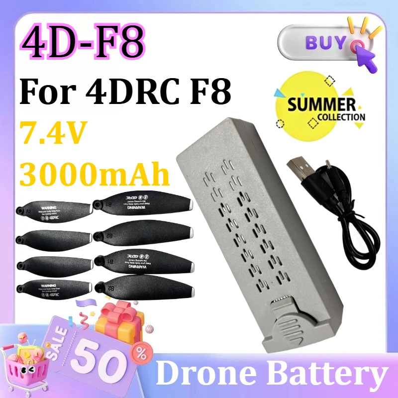 4D-F8 7.4V 3000mAh for 4DRC F8 4D-F8 Four Aerial Photography Quadcopter Helicopter 7.4V Battery 4DRC F8
4D-F8 7.4V 3000mAh for 4DRC F8 4D-F8 Four Aerial Photography Quadcopter Helicopter 7.4V Battery 4DRC F8