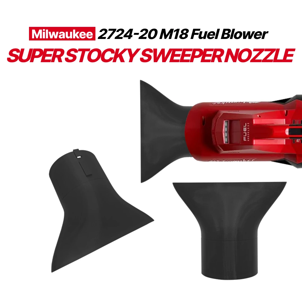 for Milwaukee M18 Fuel Blower Super Stubby Sweeper Nozzle
for Milwaukee M18 Fuel Blower Super Stubby Sweeper Nozzle