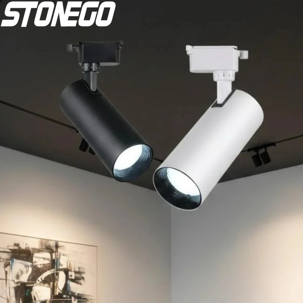 Суперяркий светодиодный трековый светильник для магазинов одежды, энергосберегающий COB-светильник для коммерческого освещения выставочных залов
Суперяркий светодиодный трековый светильник для магазинов одежды, энергосберегающий COB-светильник для коммерческого освещения выставочных залов