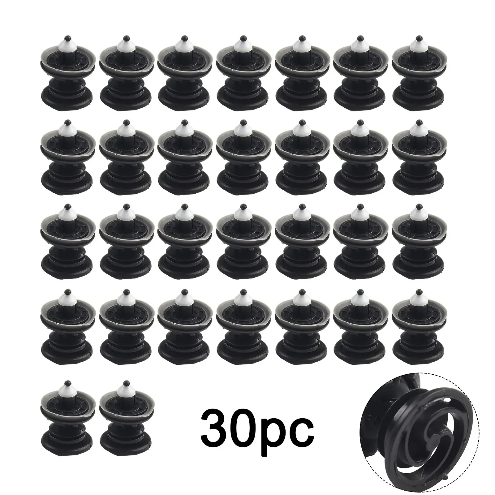 Clips Kit Panel Push Type Clip 30PCS For PASSAT 30x 7L6 868 243 Black Door Panel Interior Replacement Practical
Clips Kit Panel Push Type Clip 30PCS For PASSAT 30x 7L6 868 243 Black Door Panel Interior Replacement Practical