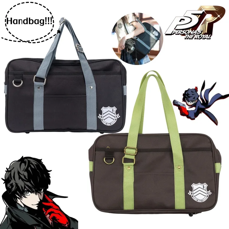 New Persona 5 Shujin Academy Ren Amamiya Anime Merchandise Cartoon Capacity Handbag Personalized JK Uniform Backpack School Bag
New Persona 5 Shujin Academy Ren Amamiya Anime Merchandise Cartoon Capacity Handbag Personalized JK Uniform Backpack School Bag