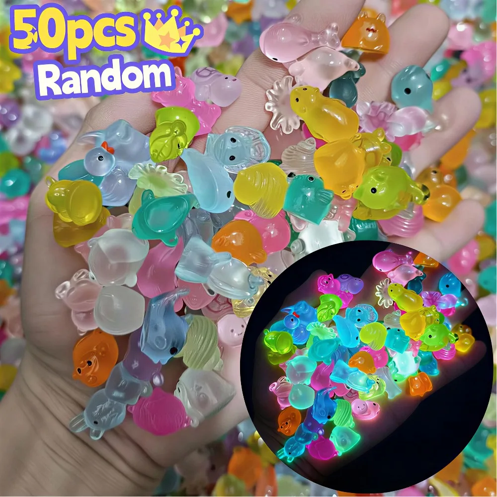 50pcs Surprise Blind Bags Glow In The Dark Mini Resin Animals Dollhouse Miniature Figures Ornament Fairy Garden Accessories
50pcs Surprise Blind Bags Glow In The Dark Mini Resin Animals Dollhouse Miniature Figures Ornament Fairy Garden Accessories