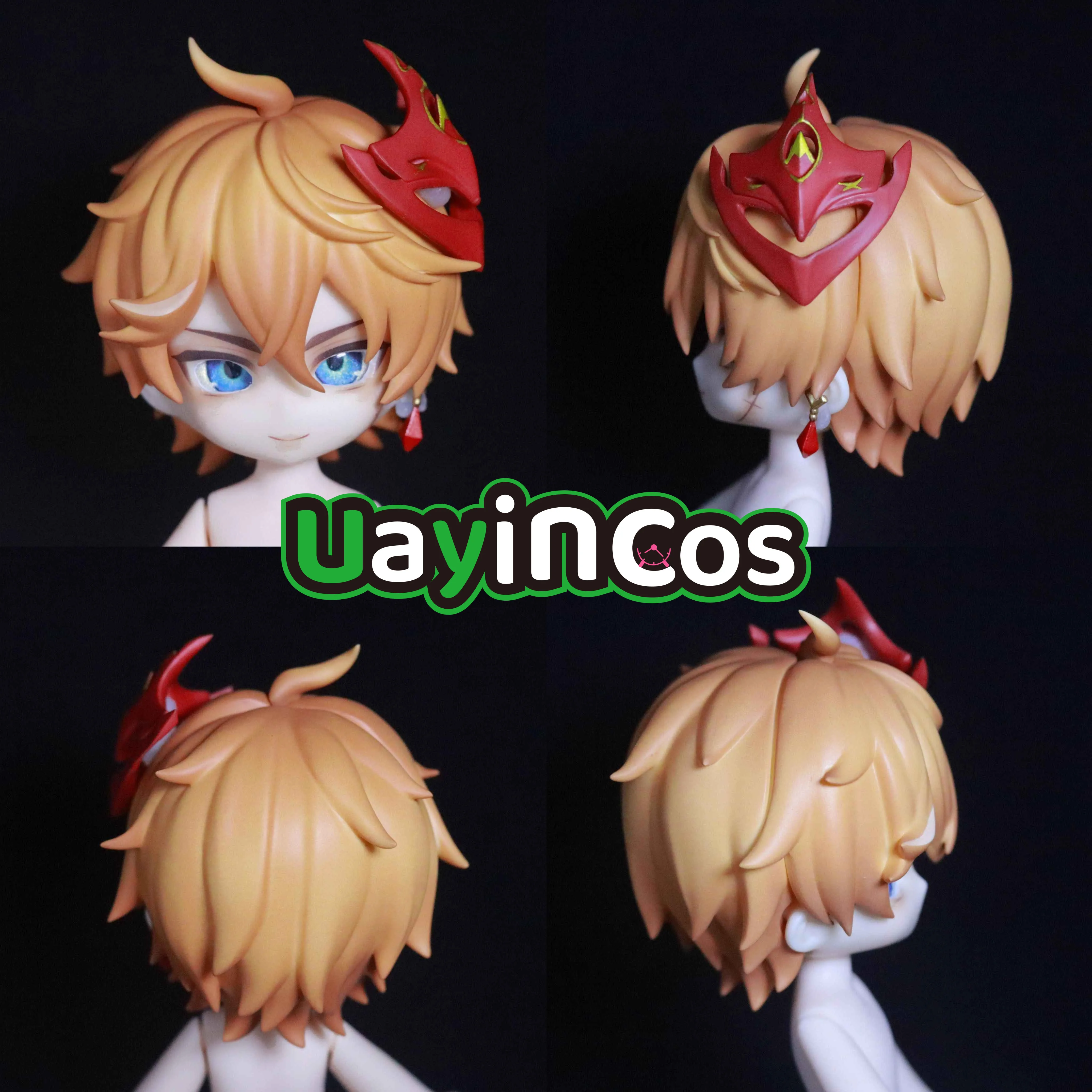 Genshin Impact Tartaglia OB11OB22 Gsc BJD Hair Shell Wig Detachable Handmade Doll Accessories Game Props Anime Figure Toy Kids G
Genshin Impact Tartaglia OB11OB22 Gsc BJD Hair Shell Wig Detachable Handmade Doll Accessories Game Props Anime Figure Toy Kids G