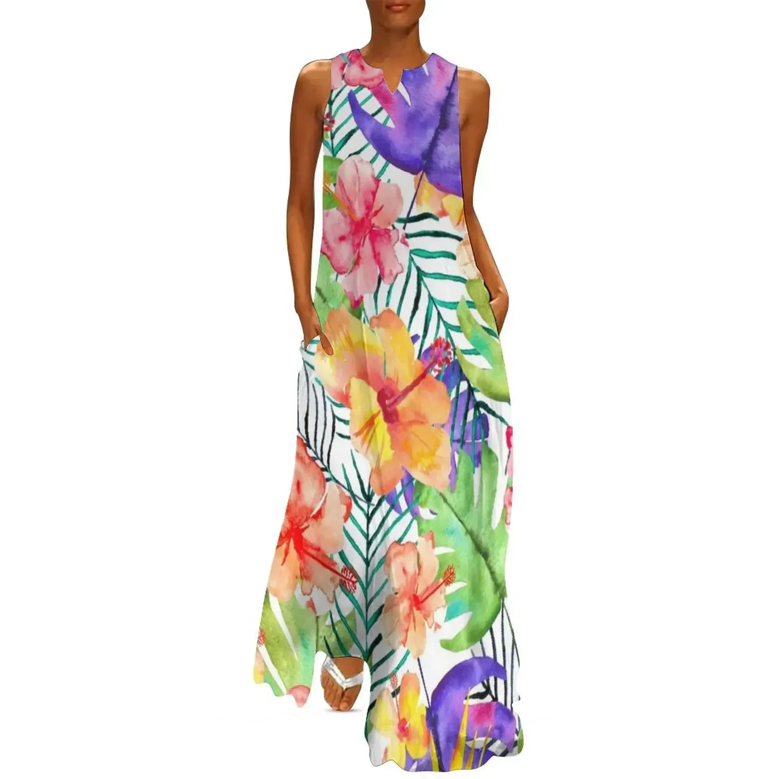 Hibiscus Splash Long Dress beach outfits for women dress party night prom dress birthday for women
Hibiscus Splash Long Dress beach outfits for women dress party night prom dress birthday for women