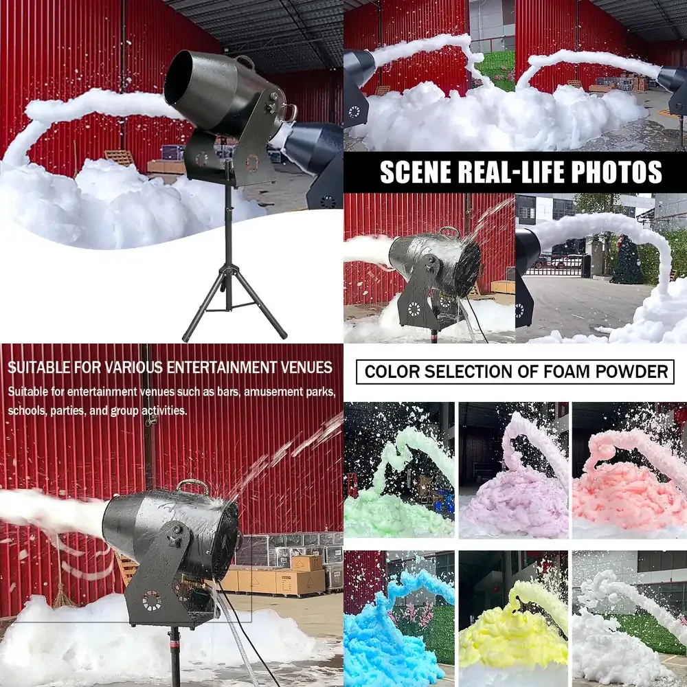 Wholesale Jet Foam Machines and Small Foam Machines Suitable for Stages Amusement Parks Parties and Water Parks
Wholesale Jet Foam Machines and Small Foam Machines Suitable for Stages Amusement Parks Parties and Water Parks